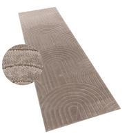 HOCHFLORTEPPICH 80/150 cm Tokio 471 - Taupe, Textil (80/150cm) - Paco Home