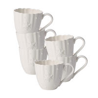 TASSEN Toy's Delight Royal Classic weiß 180 ml 6er Set - Weiß, Keramik (0.18L) - Villeroy & Boch