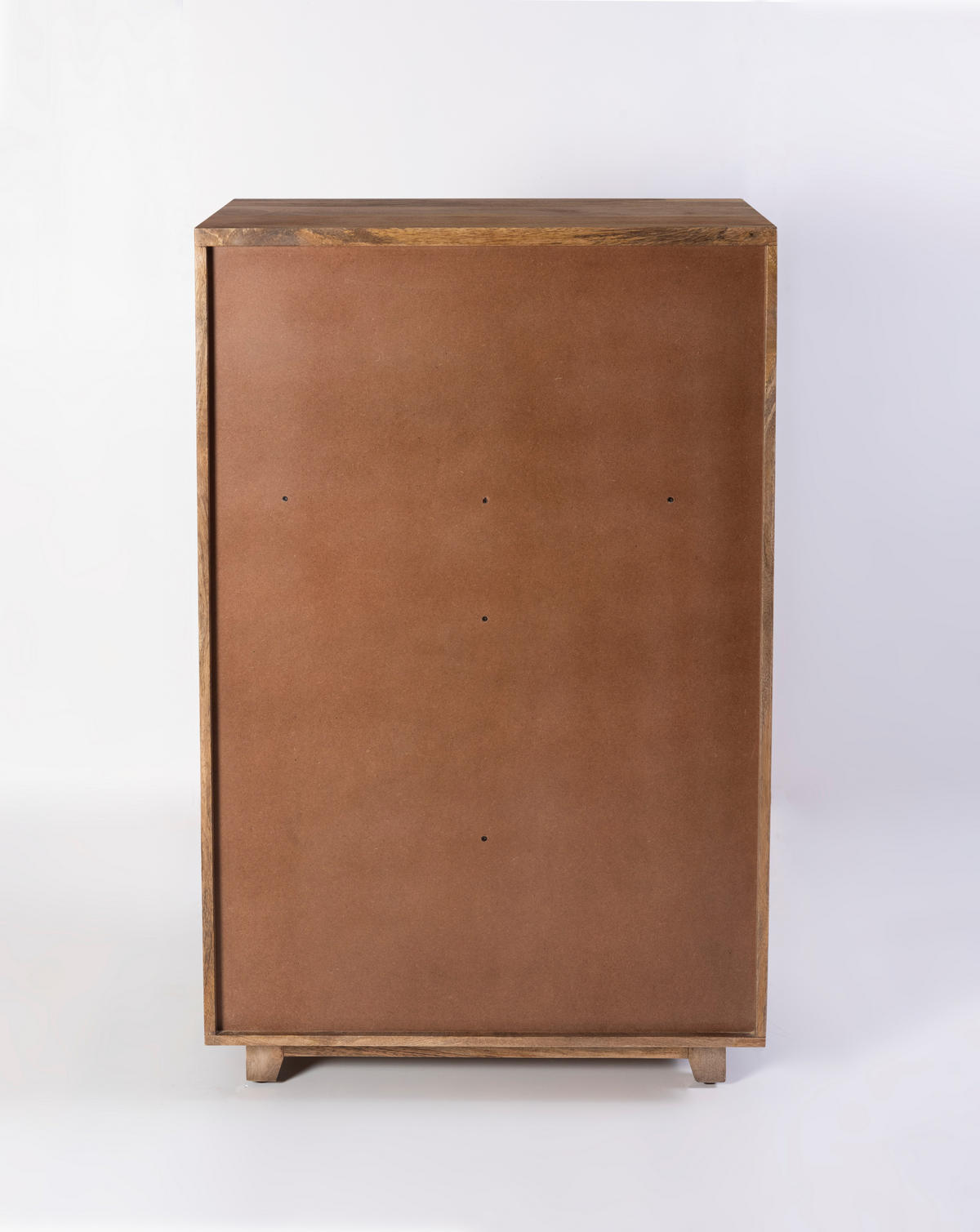 BARSCHRANK Oskar Mangoholz Braun 122x46x74cm - Braun, Holz (46/122/74cm) - DELUKE