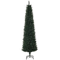 WEIHNACHTSBAUM 180 cm, stabile Basis, Grün - Grün, Kunststoff (180cm) - HOMCOM