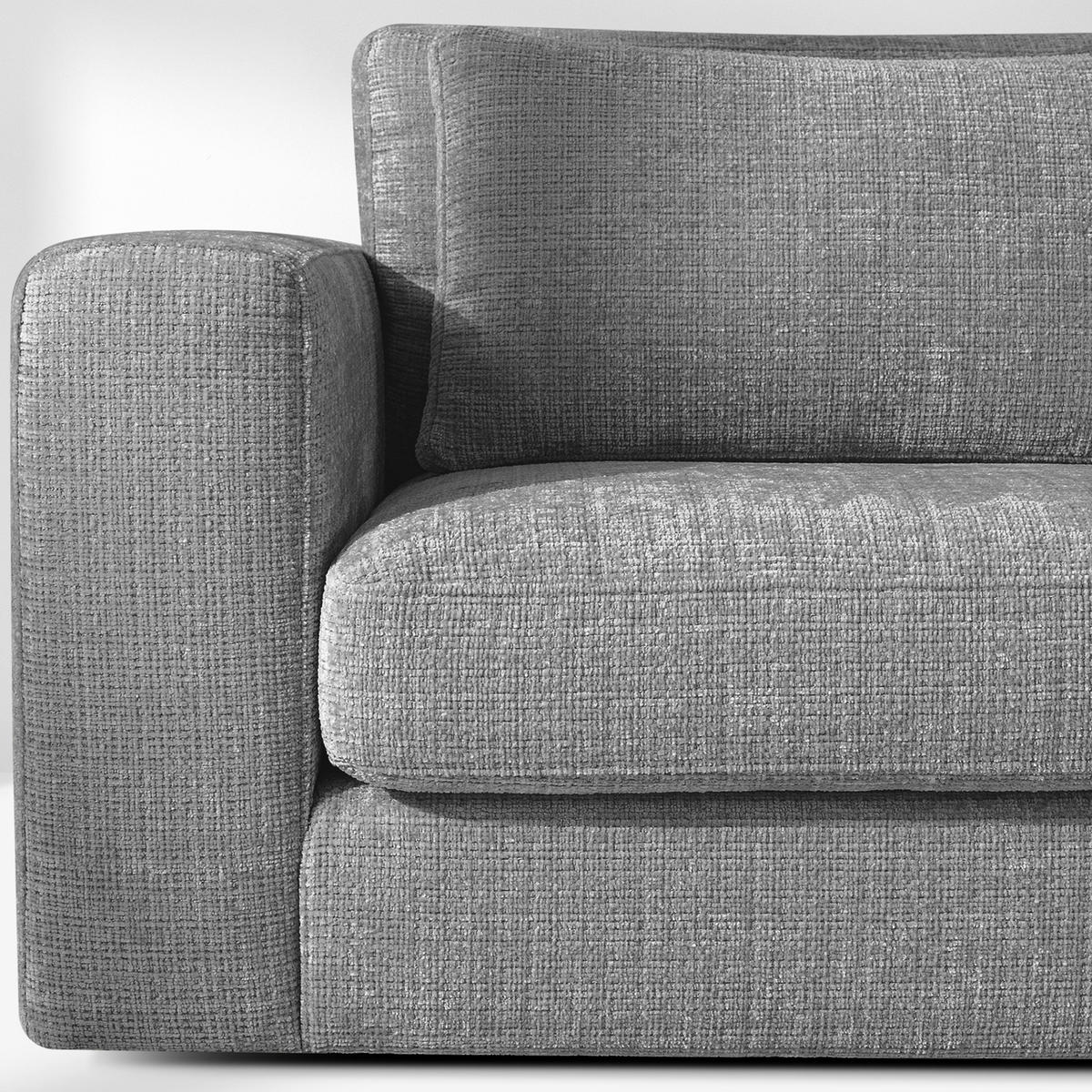 ECKSOFA XL rechts VERUS - Dunkelgrau, Holz/Holzwerkstoff (377/328cm) - KONSIMO®