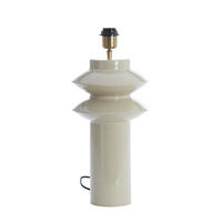 LAMPENFUSS Petch Grau Ø22/40 cm - Grau, Metall (22/22/40cm) - Light & Living