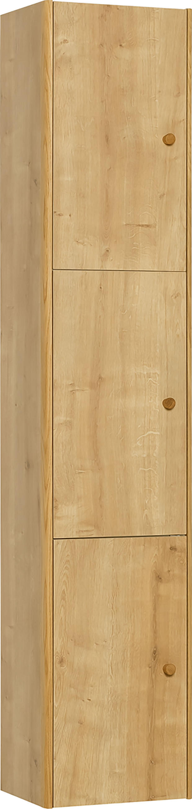 HÄNGEVITRINE SCHMAL NATURE - Eichefarben, Holzwerkstoff (36.5/182.5/30cm) - Vox Möbel