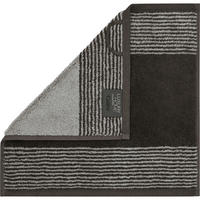 SEIFTUCH LUXURY HOME TWO-TONE 590 BASALT - 73 - Grau, Textil (30/30cm) - Cawoe