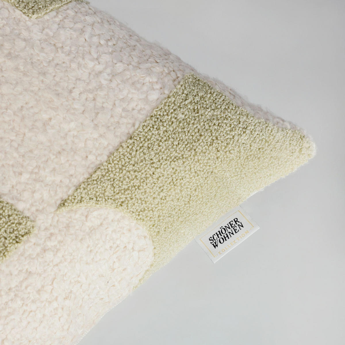 OBAL na vankúš LIKELY - zelená, textil (45/45cm) - Schöner Wohnen