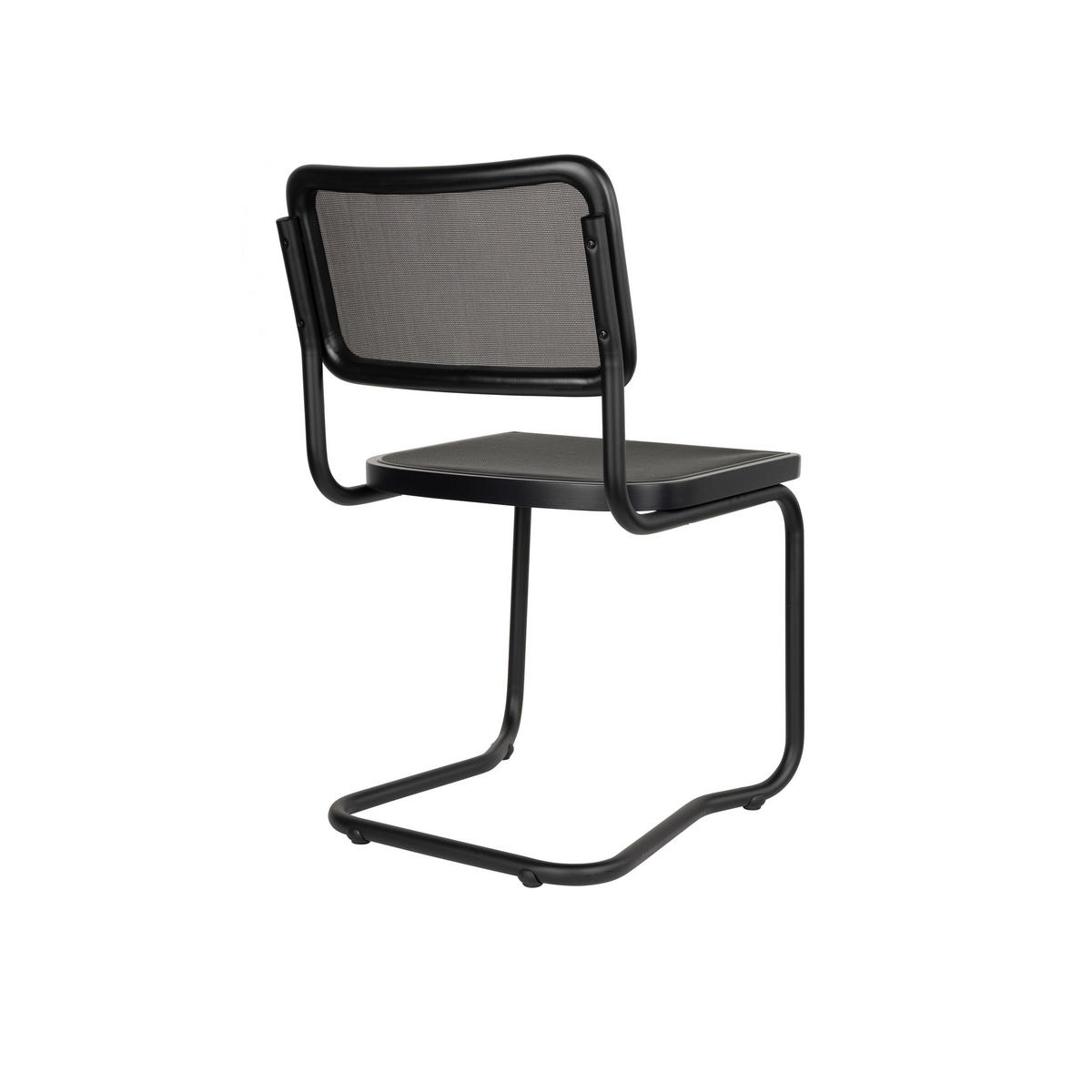 ESSZIMMERSTÜHLE Carree Schwarz - 2 er Set - Schwarz, Holz (49/83/53cm) - Dutchbone