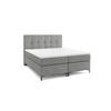 BOXBETT Denver 120x200 Grau - Grau, Textil/Metall (120/200cm) - VLR BEDS