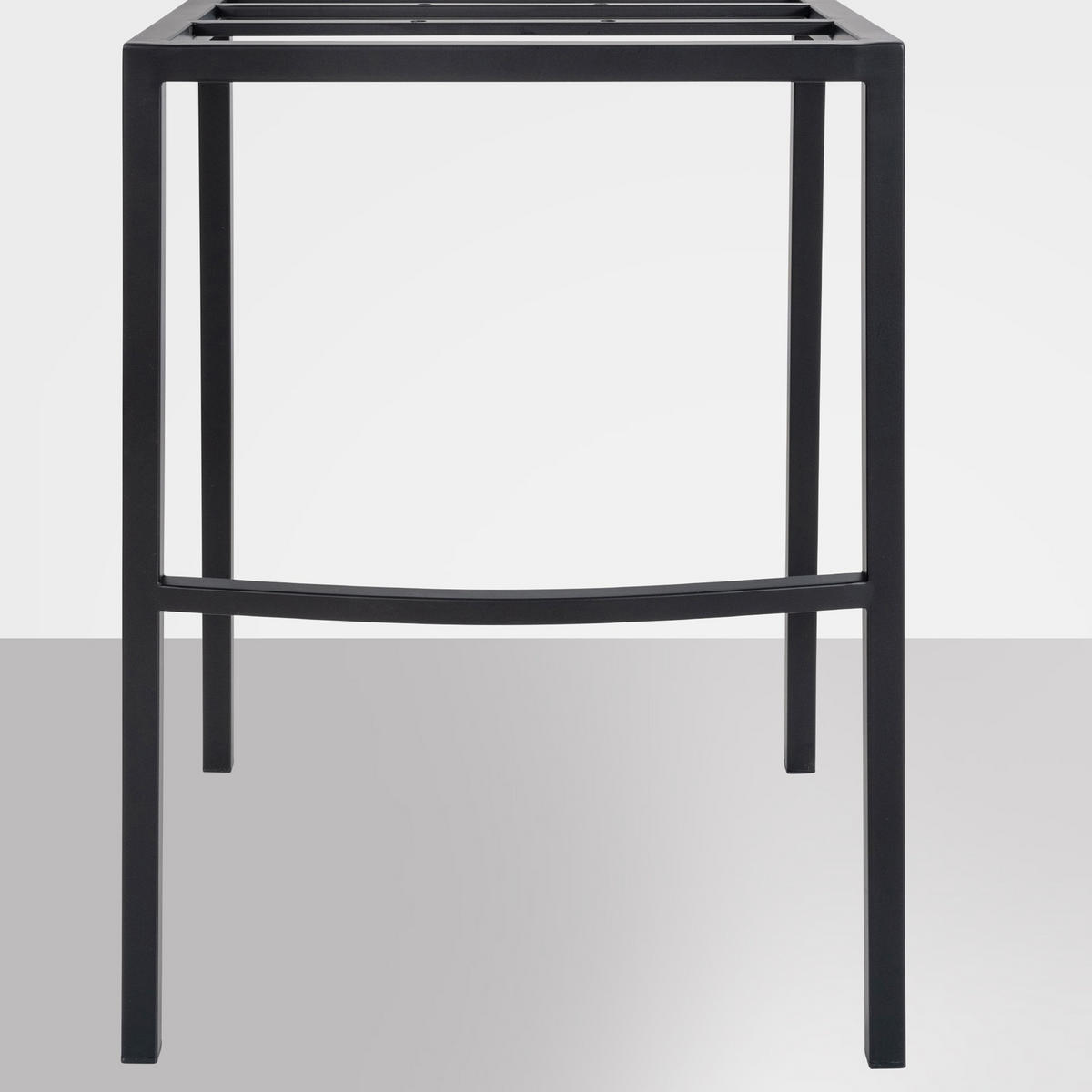 BARHOCKER Damaskus B Samt mit 4-Fuß Gestell grün - Schwarz/Grün, Textil/Metall (64/110/48cm) - TPFLiving