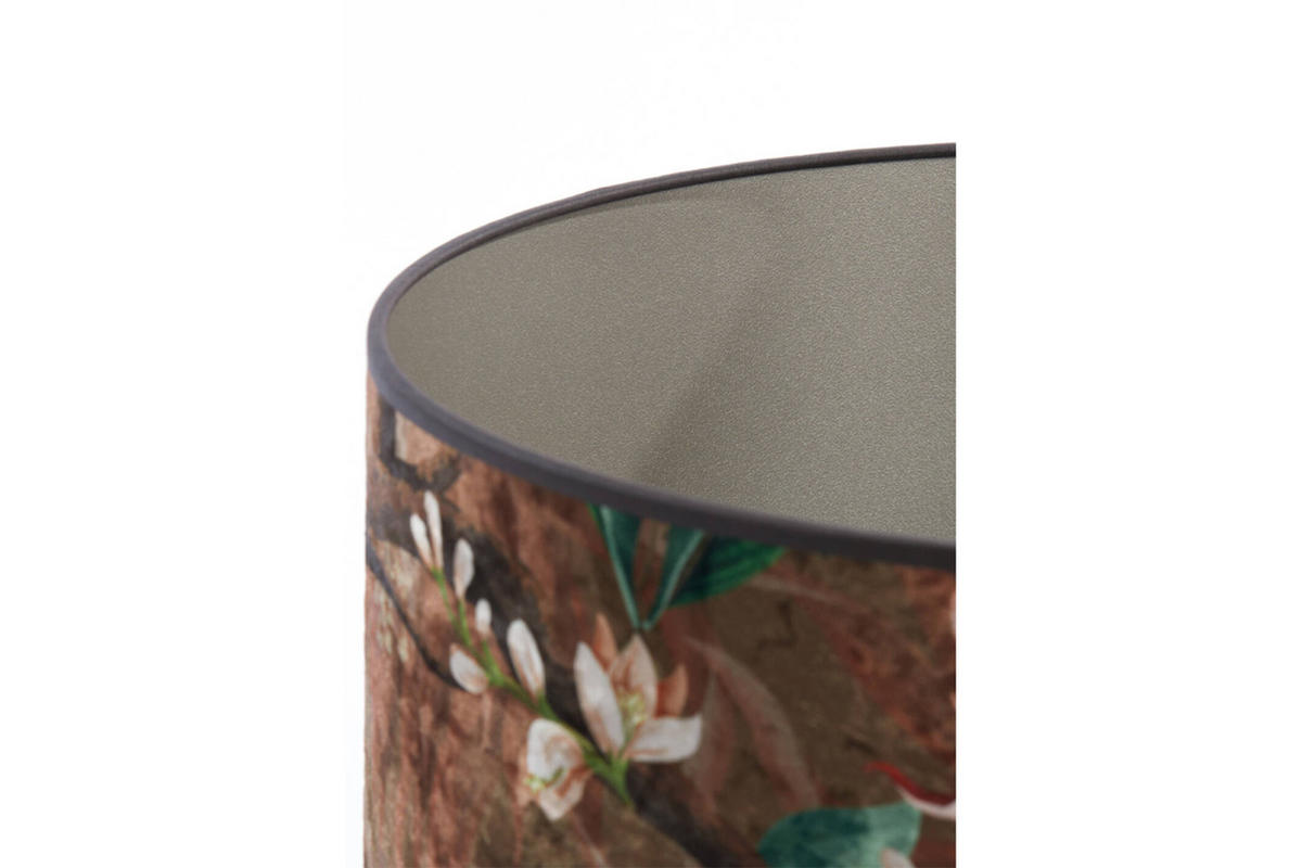 LAMPENSCHIRM Passaro Braun Ø40/30 cm - Braun, Textil (40/40/30cm) - Light & Living