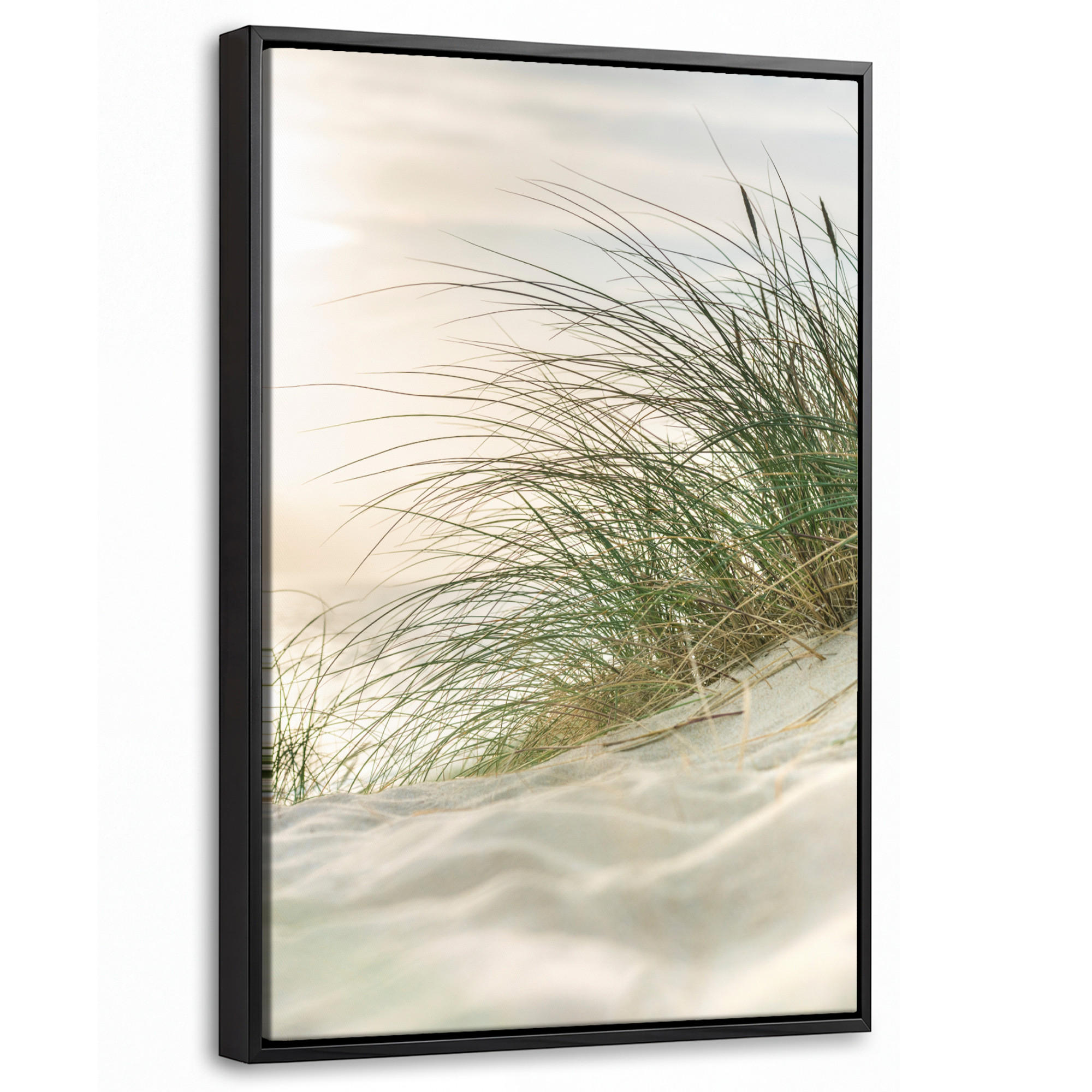 MuchoWow Leinwand Creme 20x30 cm