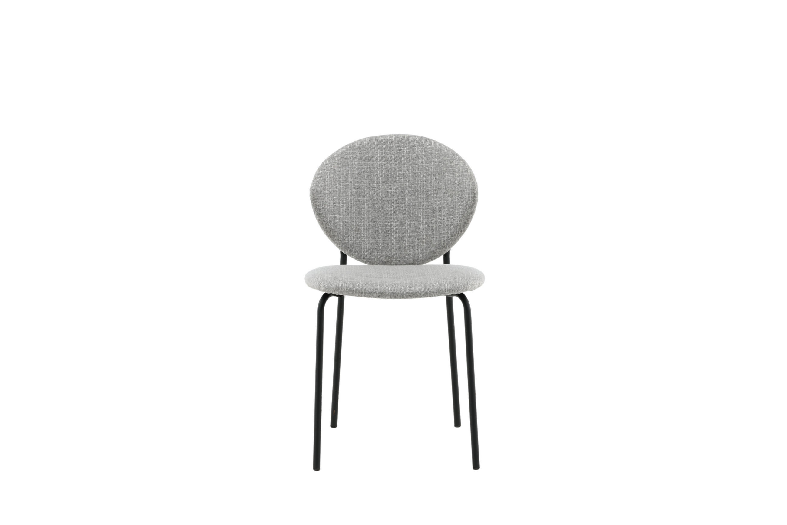 ESSZIMMERSTUHL Vault Grau 46x62x80 - Grau, Textil (46/80/62cm) - FURNLUX
