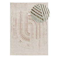 WEBTEPPICH im skandinavischen Stil Creme Candela 80/150 cm - Creme, Naturmaterialien/Textil (80/150cm) - Atticgo