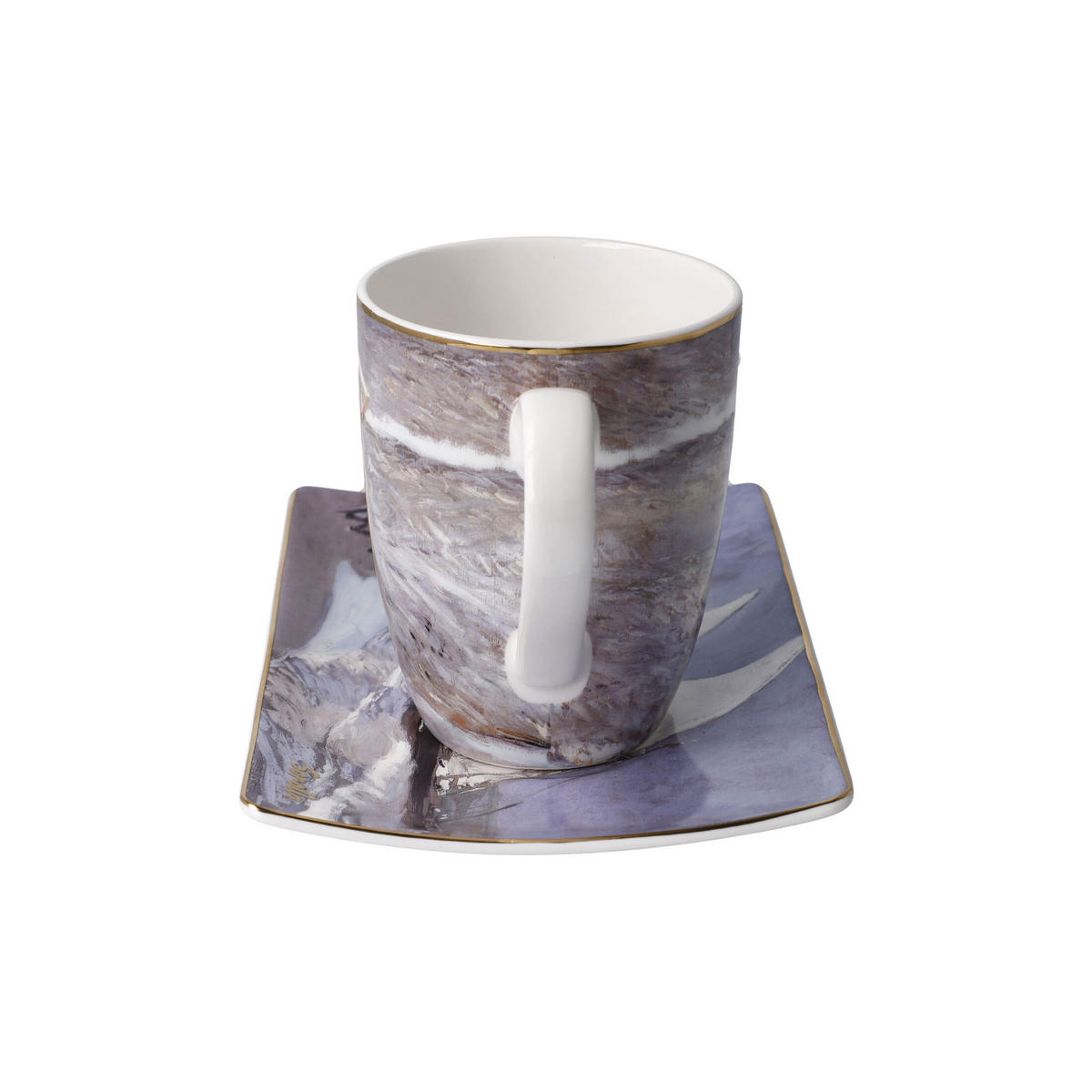 KÜNSTLERTASSE Joaquin Sorolla - Schwestern am Strand mit Untere, Fine Bone China, Bunt, 350 ml - Multicolor, Keramik (0.35L) - Goebel