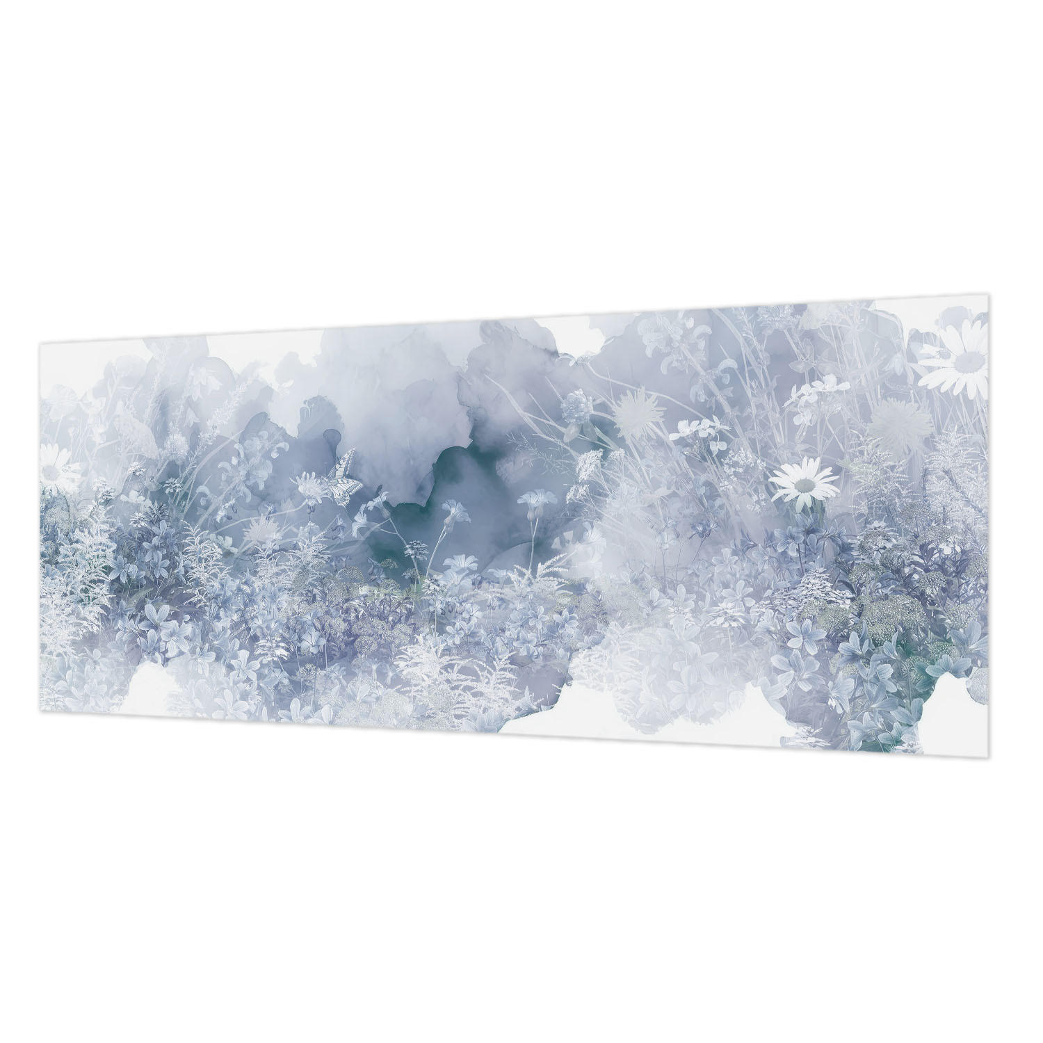 FOTOTAPETE 250x104 cm - Blumenwiese - Gelb, Textil (250/104cm) - Wallfluent