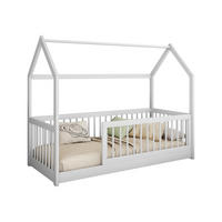 HAUSBETT Greta 90 - Weiß, Holz (90/200cm) - MIRJAN24