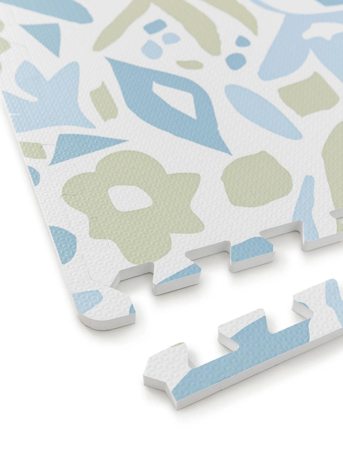 SPIELMATTE Flora Blau 120x180 cm - Blau, Textil (120/180cm) - Lytte