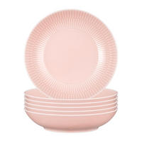 SUPPENTELLER Amina Rosé ø 21,2 cm 6er Set - Rosa, Keramik (21.2cm) - Seltmann Weiden