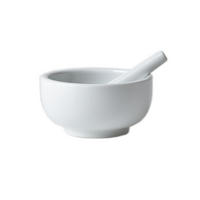 MÖRSER Basic Weiß 15/15/7.5 cm Keramik - Weiß, Keramik (15/7.5/15cm) - Mondex