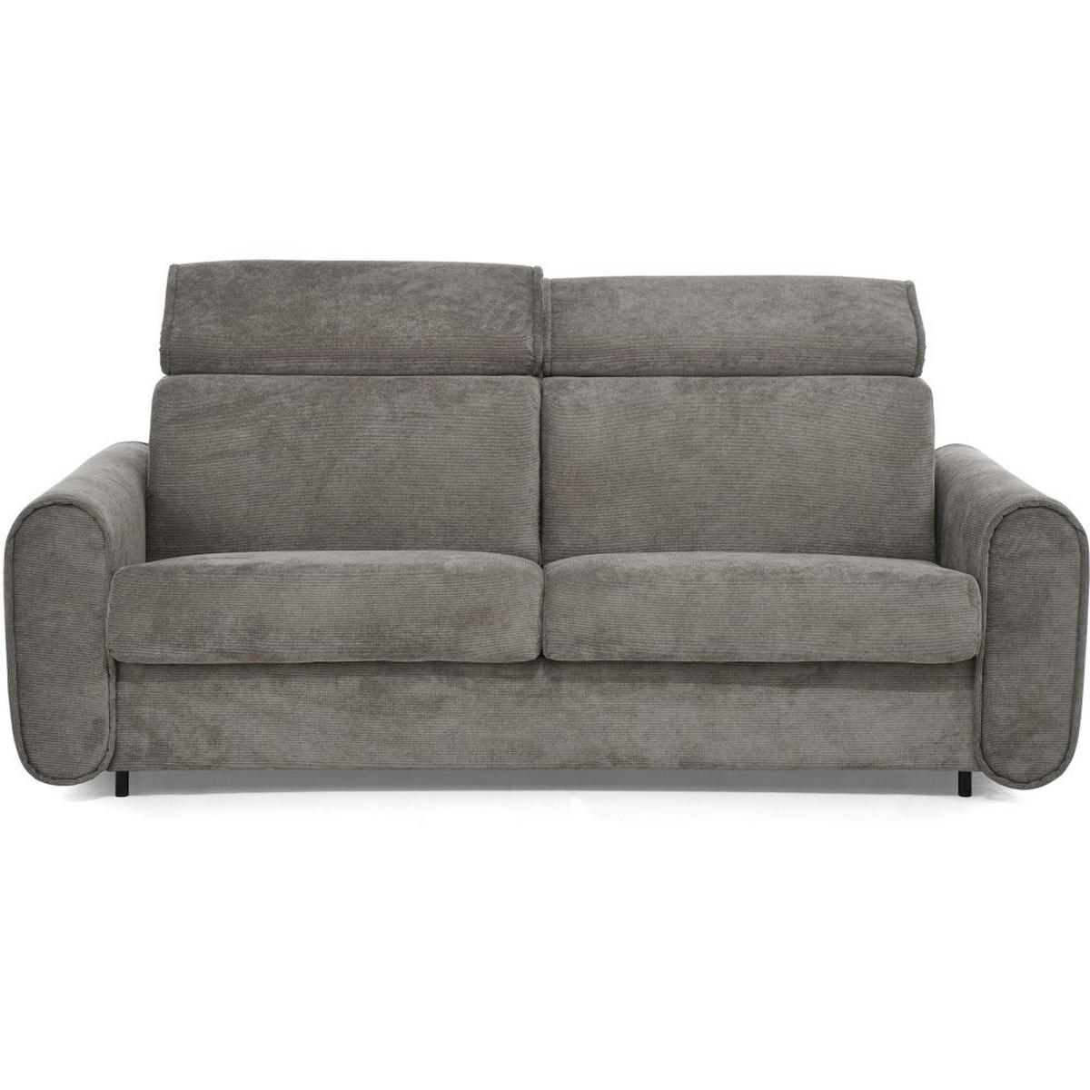 SCHLAFSOFA Pavarti mit italienischem Gestell, 160x195, Braun - Schwarz/Braun, Holzwerkstoff/Textil (214/88/100cm) - Beautysofa