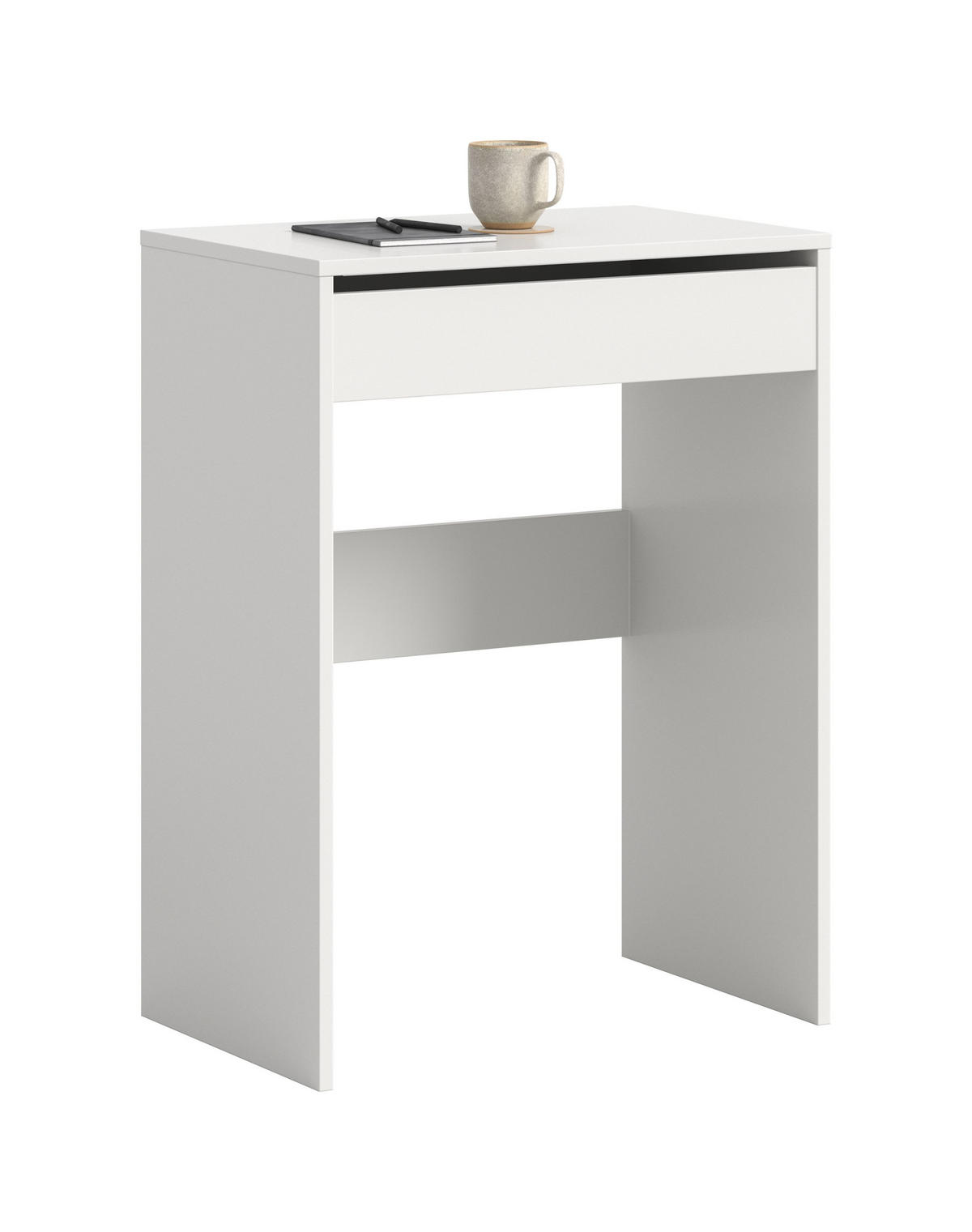 SCHMINKTISCH Make Up weiß 62/40/84 cm - Weiß, Holzwerkstoff (62/84/40cm) - Xonox