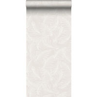 TAPETE gezeichnete Blätter - Beige, Papier (53/1000cm) - Sanders & Sanders