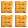 SITZKISSEN Panama 47/47 cm 4er-Set - Hellgelb, Textil (47/8/47cm) - Madison