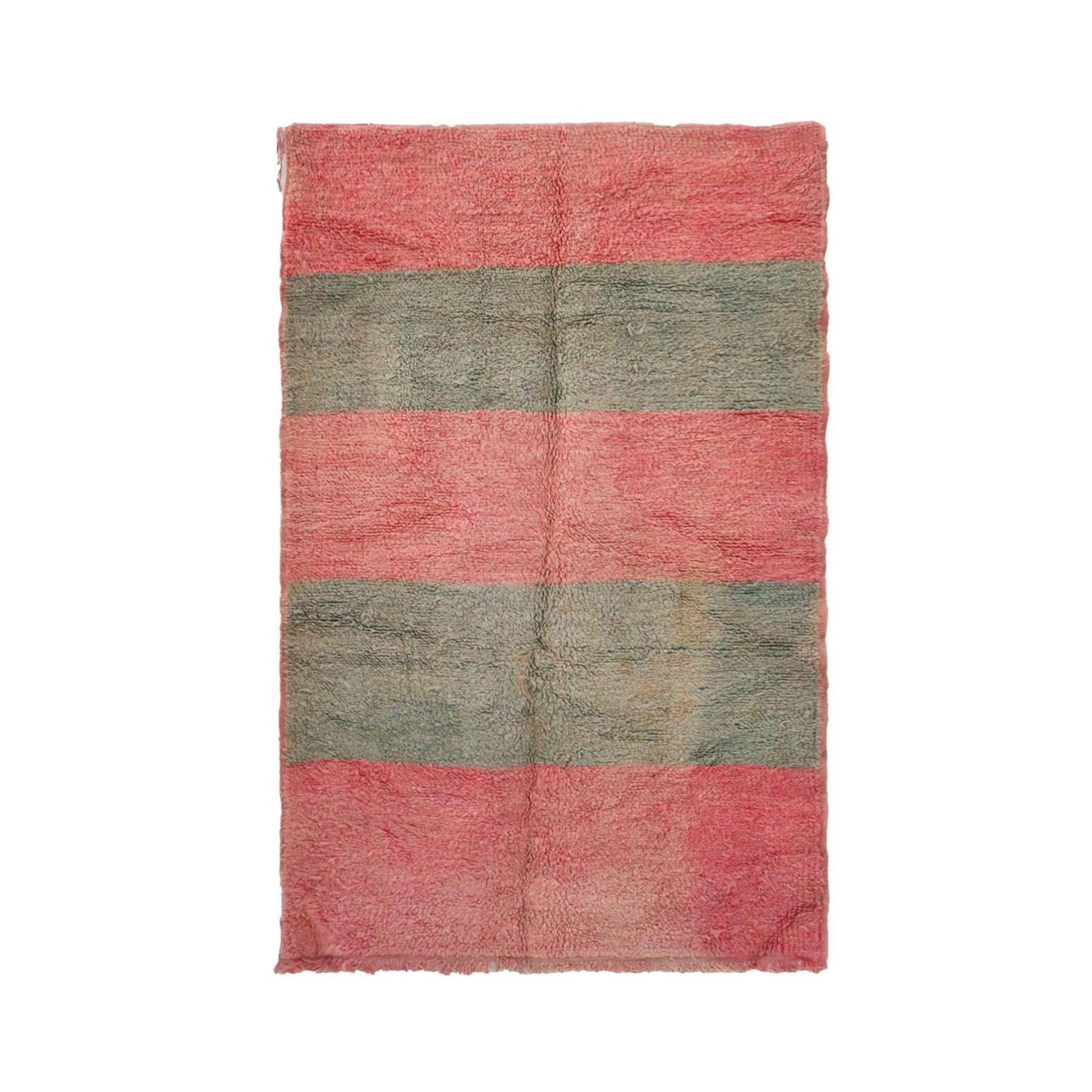 BERBERTEPPICH aus reiner Wolle 150x 234 cm - Pink, Naturmaterialien (150/234cm) - AFK Living