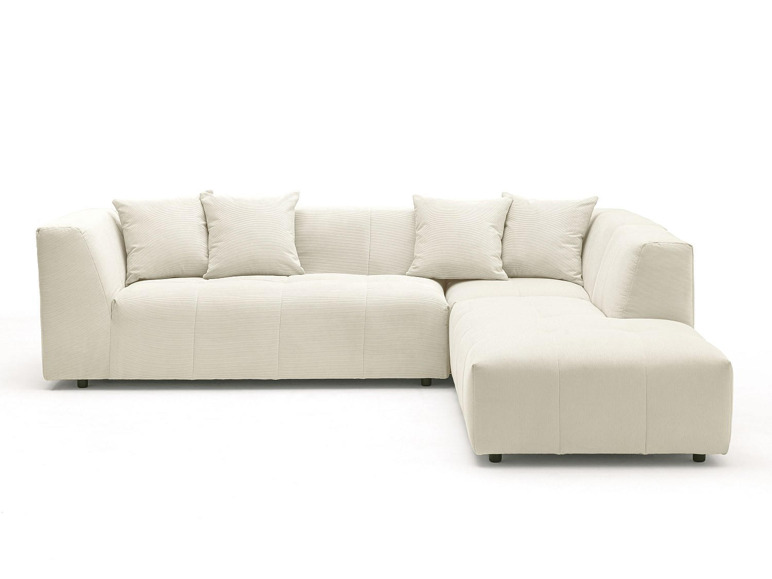 Vente-Unique Sofa Beige 263x70x233 cm