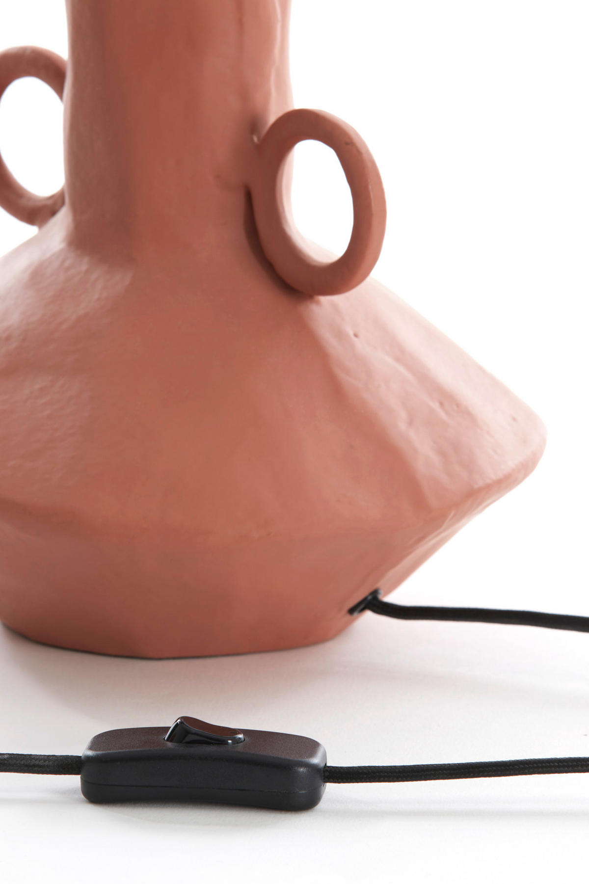 LAMPENFUSS Bivio Rot 22/20,5/37,5 cm - Rot, Metall (22/20.5/37.5cm) - Light & Living