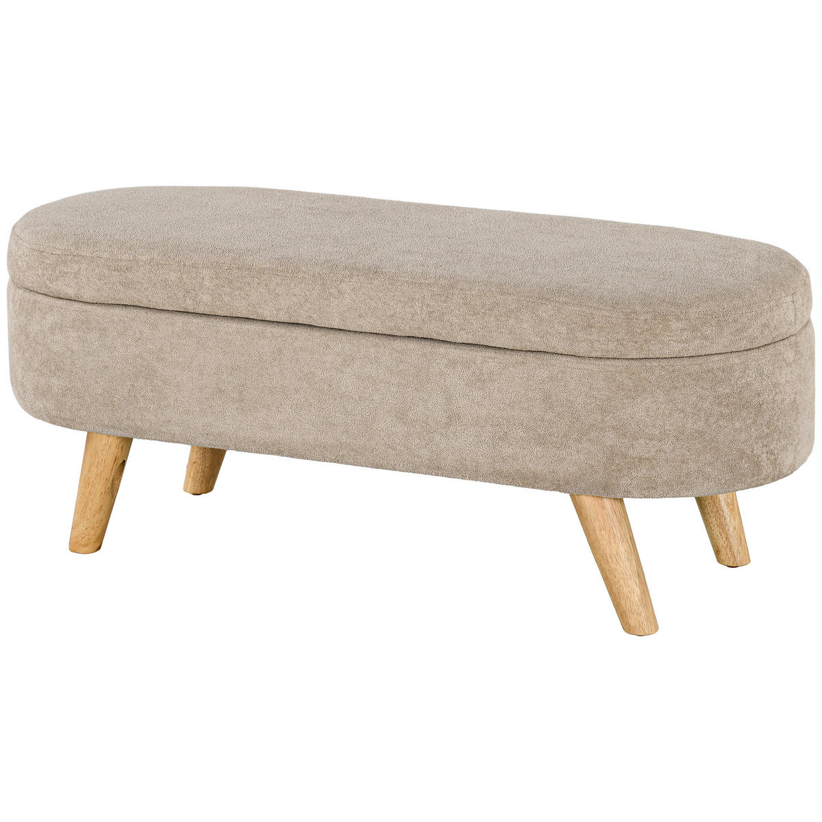 SITZBÄNKE Beige 1 Stück - Beige, Kunststoff (110/43/40cm) - GiPP