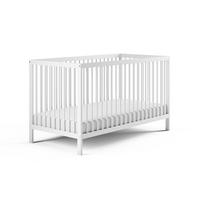 BABYBETT 60x120 cm in weiss - Weiß, Holz (60/120cm) - Kids Collective
