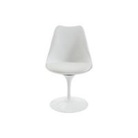 STUHL - 49 cm x 56.5 cm - Plastik - Weiß - XAFY - Weiß, Kunststoff (49/82/56.5cm) - Vente-Unique