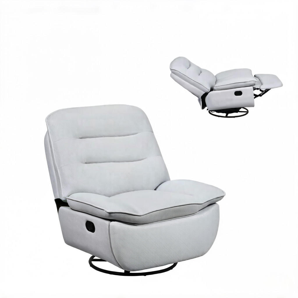 ComfortXL Relaxsessel Hellblau 49.5x106x95 cm