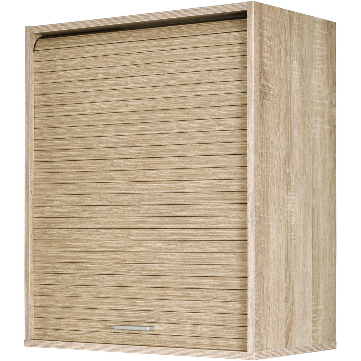 KÜCHENOBERSCHRANK mit Rolladentür 35/60/72cm - Eichefarben, Holzwerkstoff (60/72/35cm) - Simmob