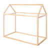 HAUSBETT 70 x 140 cm Montessori Bambus - Naturfarben, Holzwerkstoff (70/140cm) - Roba