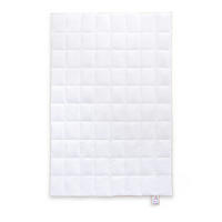 SOMMERBETTDECKE PRIMA Gänsedaunen leicht - Weiß, Naturmaterialien/Textil (135/200cm) - Frau Holle