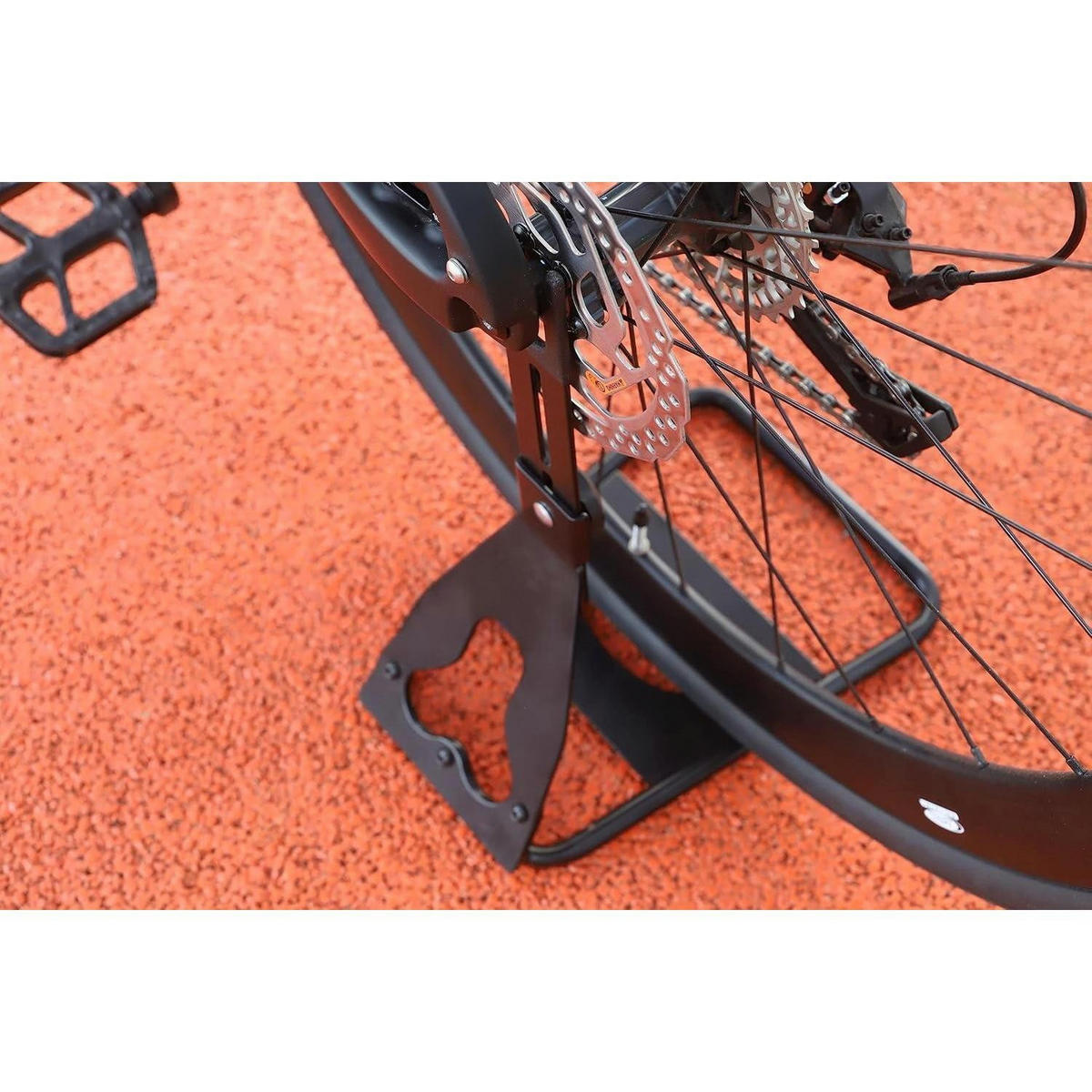 FAHRRADSTÄNDER ALU für 20-29 Zoll Räder Schwarz - Schwarz, Metall (20.3/6.4/27.9cm)