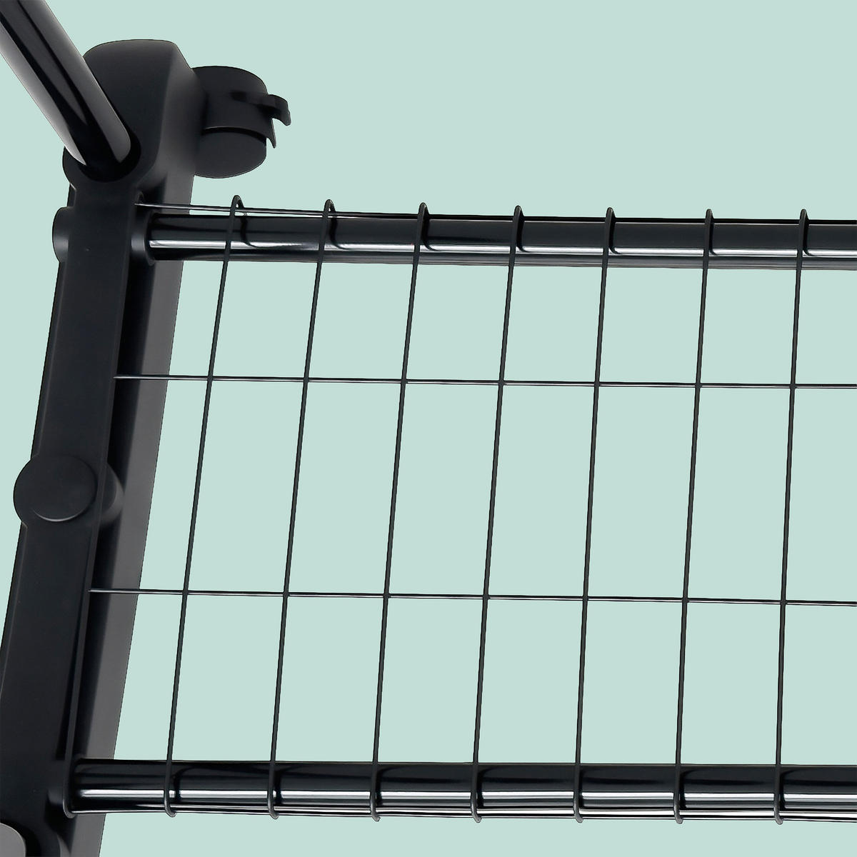 KLEIDERSTÄNDER - Multicolor/Schwarz, Kunststoff/Metall (80/160/43cm) - Relaxdays