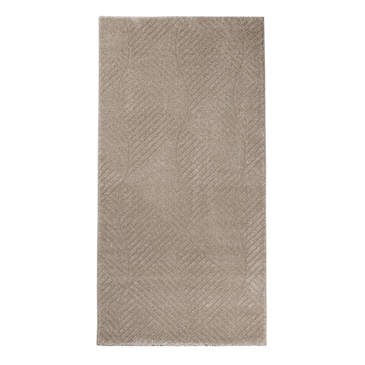 KURZFLOR-TEPPICH Fancy 904 Beige 80x150 cm - Beige, Textil (80/150cm) - carpet city