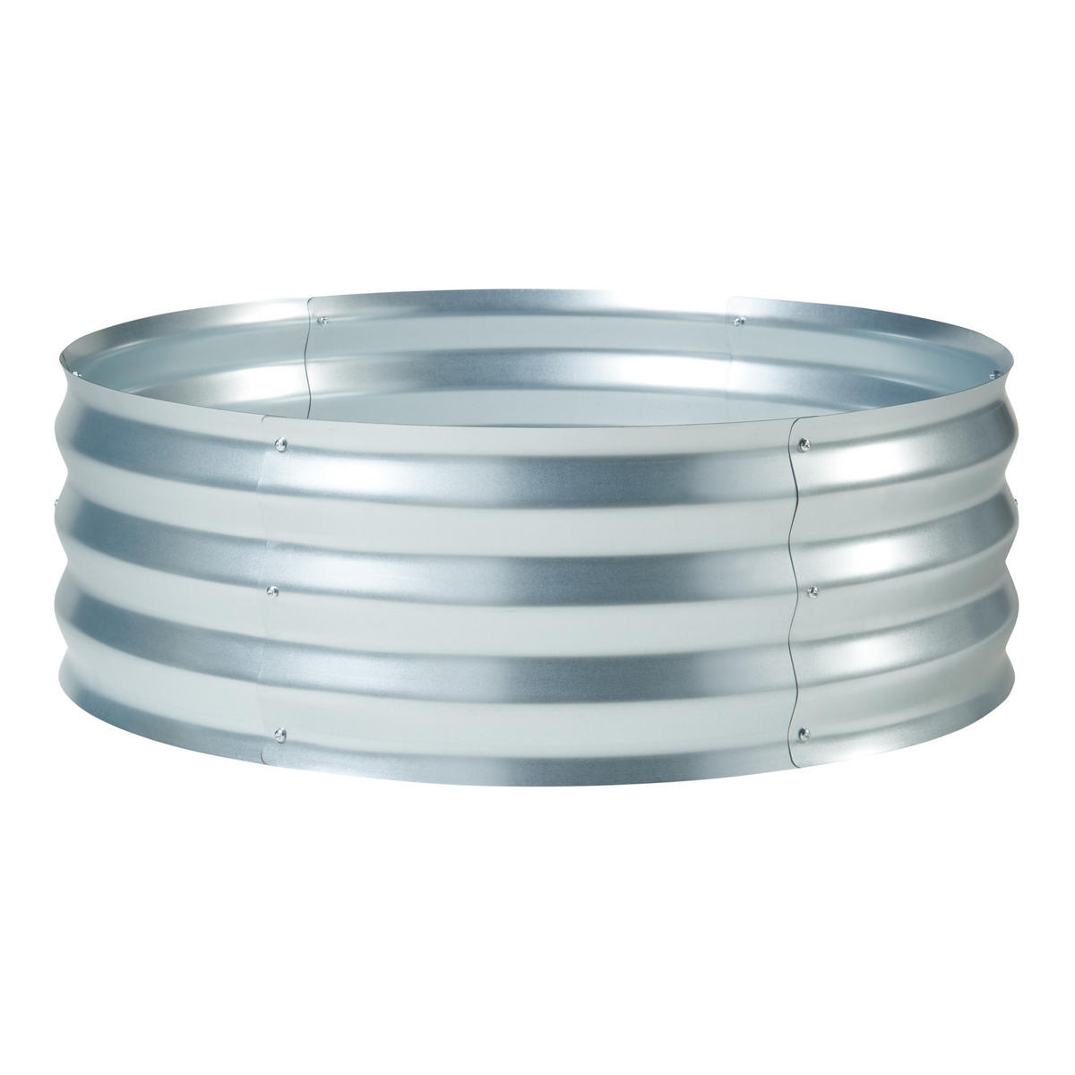 PFLANZBEET Andrano - Silberfarben, Metall (91.5/30.5/91.5cm) - casa.pro