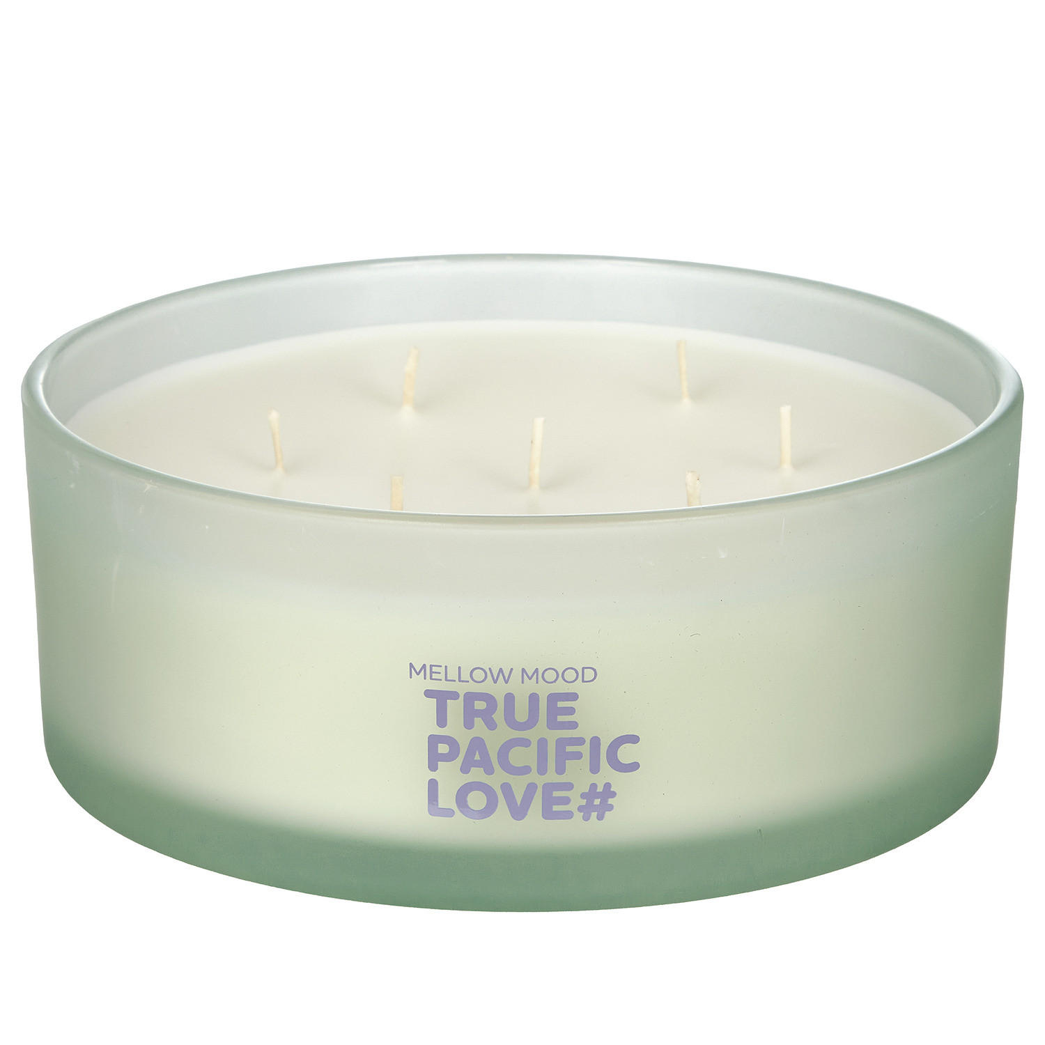 DUFTKERZE Mellow Mood True Pacific Love - Mintgrün, Paraffin (8cm) - Butlers