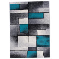 DESIGNER TEPPICH BRILLIANT FANTASY - Türkis, Textil (140/200cm) - Pergamon