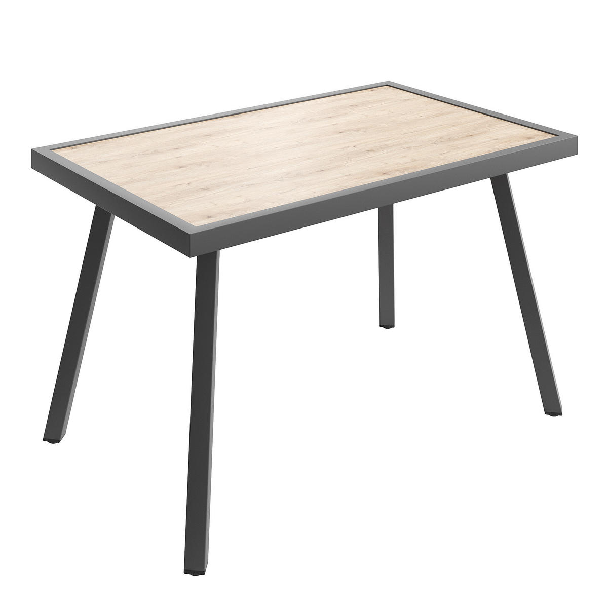 GARTENLOUNGE-SET 184/64/80 cm mit Tisch, Seilgeflecht, Glasplatte und Polsterkissen, Grau - Grau, Metall - Redom