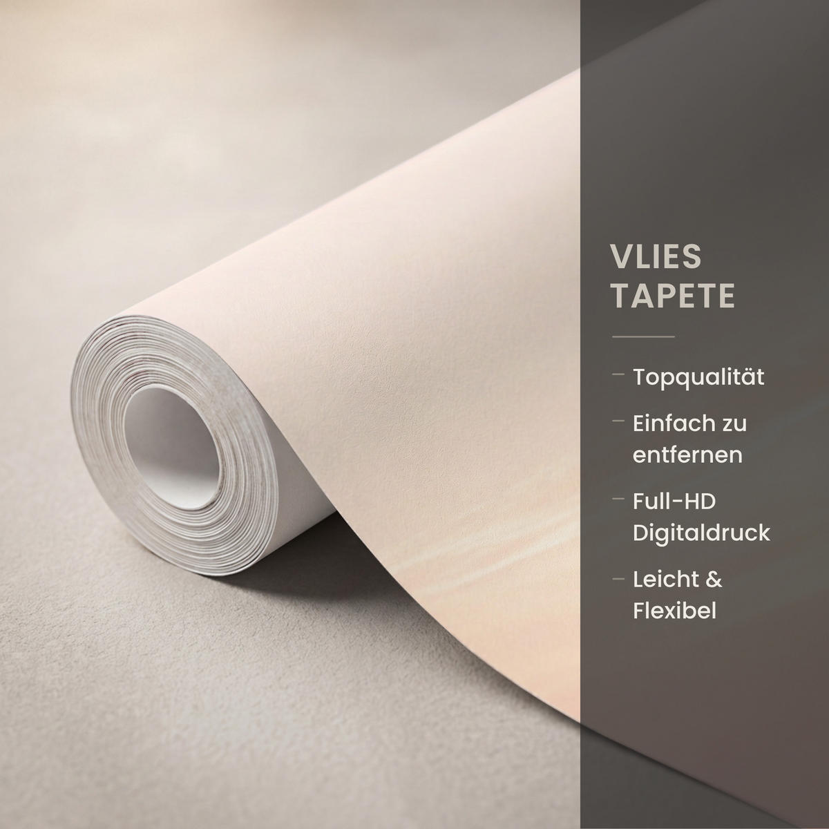 TAPETE - Sonne - Strand - Rosa - 100x260 cm - Hellrosa, Papier (100/260cm) - OnlyWow