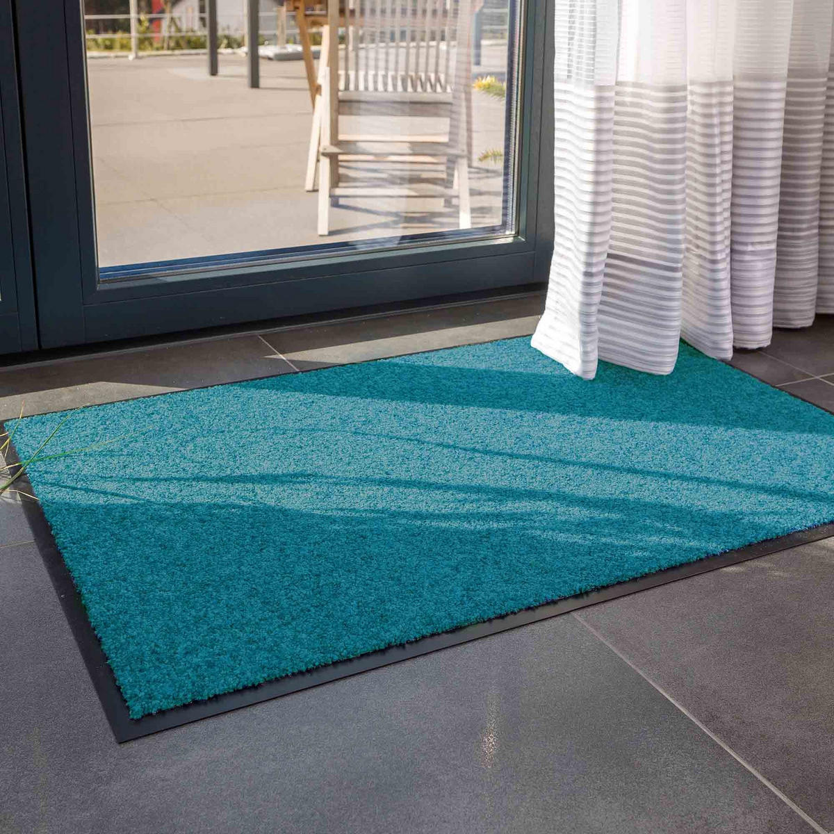 ROHOŽ do interiéru DIAMANT - tyrkysová, textil (40/60cm) - Astra