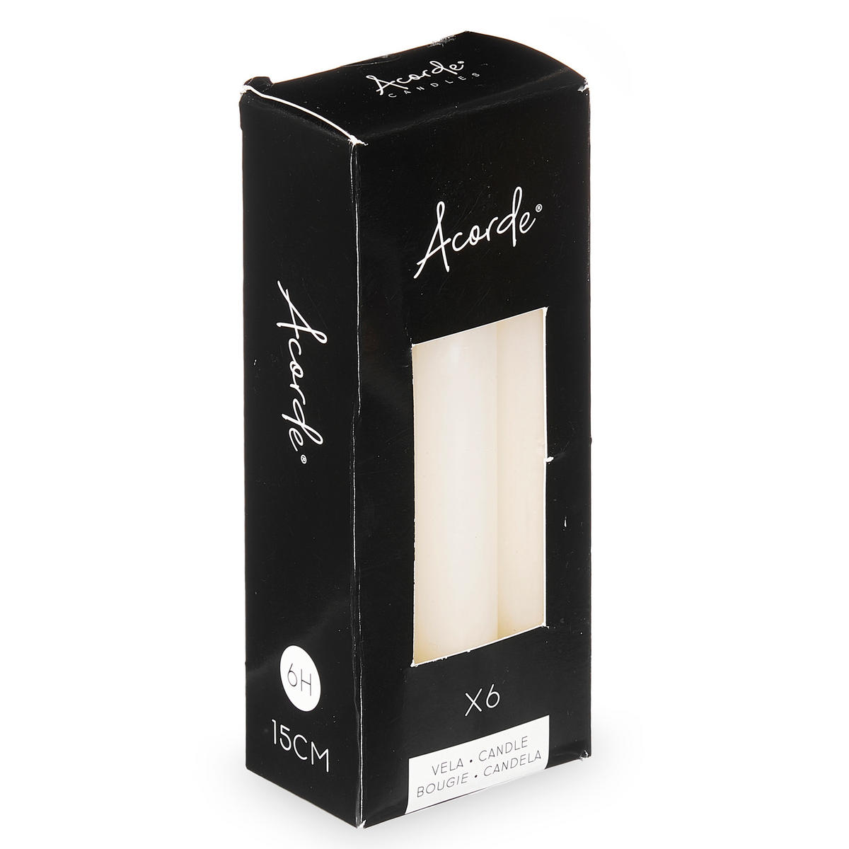 KERZE Celestia 15 cm - Creme, Paraffin (2/15/2cm)