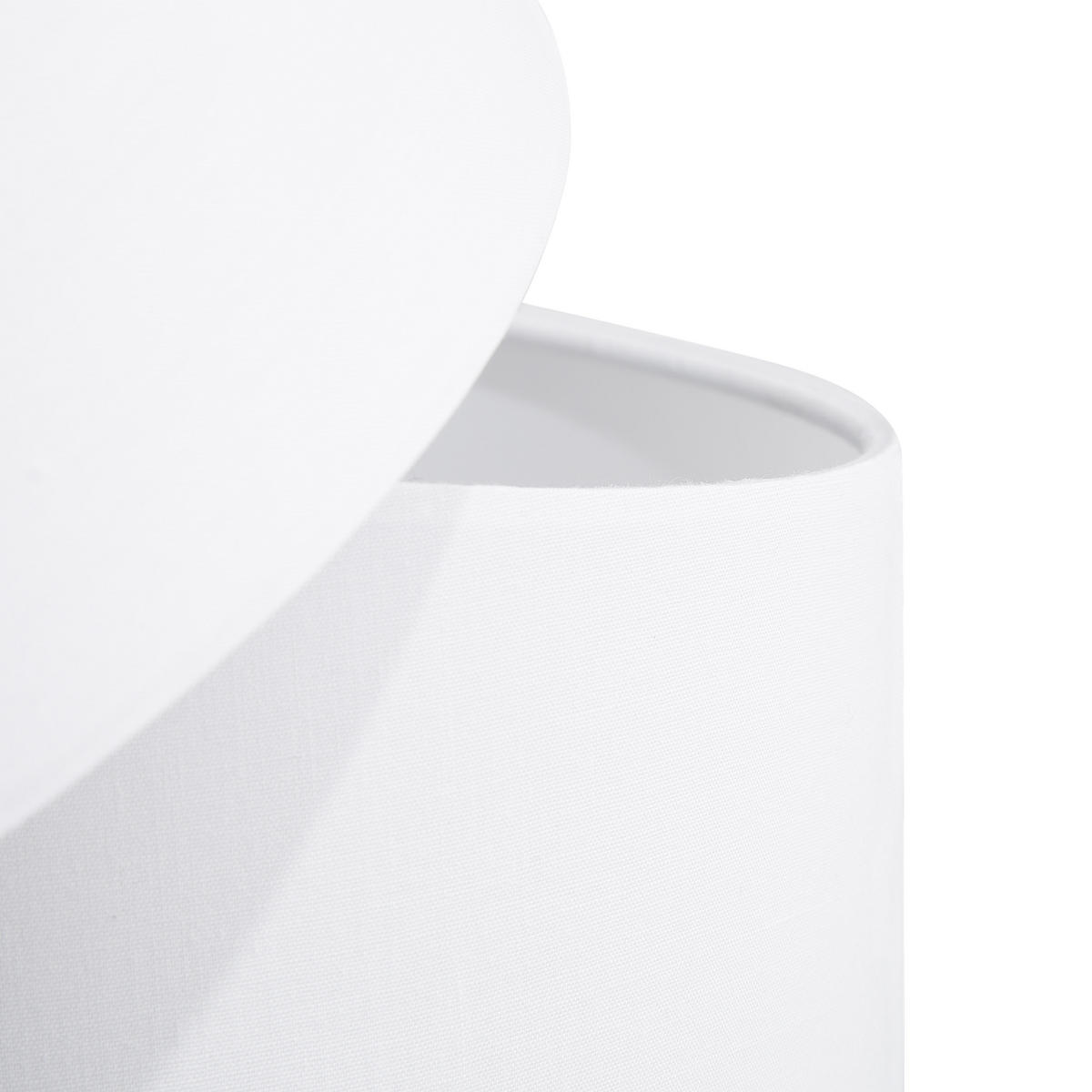 STEHLAMPE Rio Grande 24/24/164 cm - Weiß, Metall (24/24/164cm) - Beliani