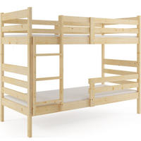 ETAGENBETT Erik aus Kiefernholz mit Rausfallschutz - Naturfarben, Holz (90/200cm) - Interbeds