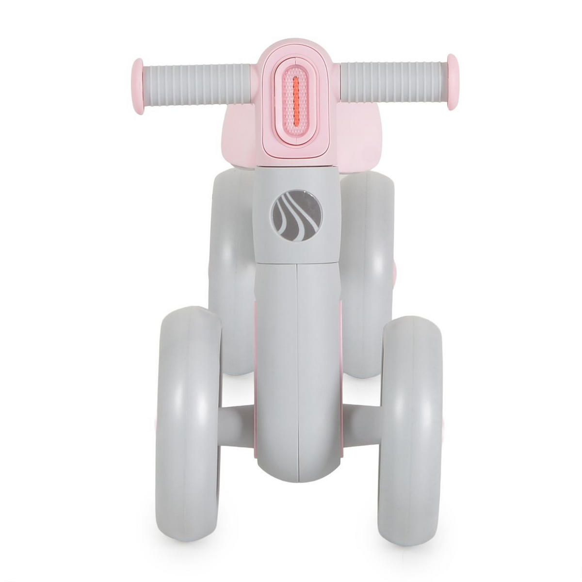 LAUFRAD RollyBoo 10 Zoll rosa EVA-Reifen Stoßdämpfer Beleuchtung 4 Räder - Rosa, Metall (56/20/35cm)