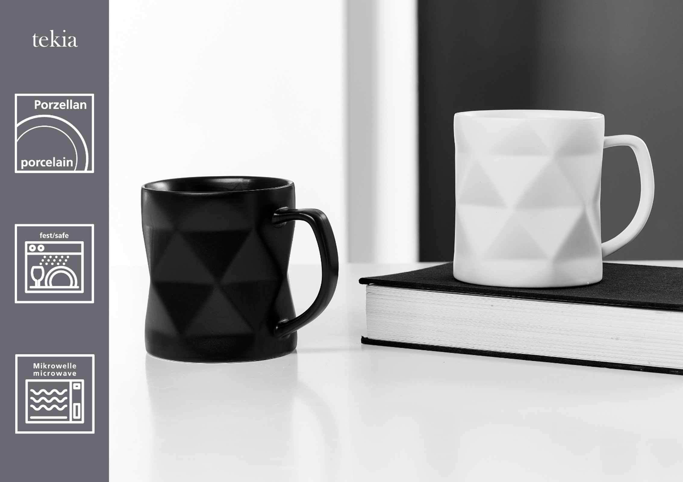 Thumbnail - Ritzenhoff Breker Becher, Schwarz, Keramik, Kaffee & Tee, Tassen, Kaffeebecher